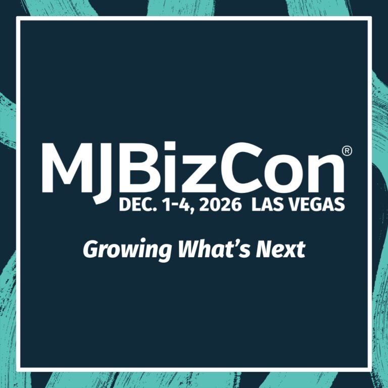 MJBizCon, Dec. 1 to 4, 2026, Las Vegas